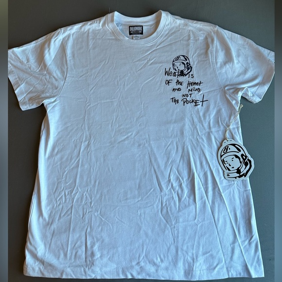 Billionaire Boys Club “Wealth” Tee White Size XL BNWT - Premium Stitch - Picture 1 of 2